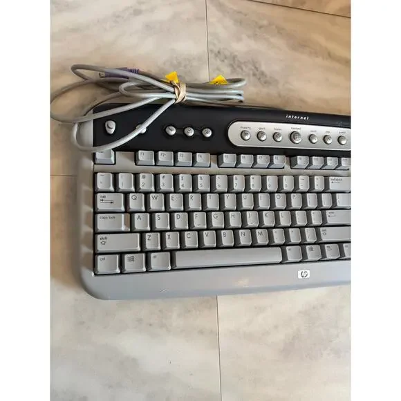 HP Wired PS/2 Keyboard 5185 Internet Ready Keyboard PN:5185-1596